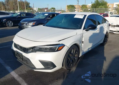 2022 Honda Civic Sport z USA, uszkodzony, nr VIN 19XFL2H83NE001052